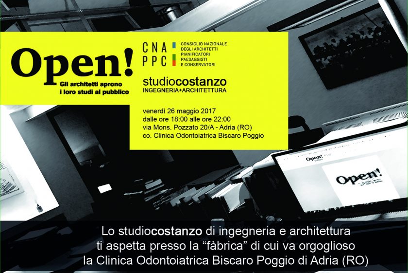 Open day 26 Maggio 2017